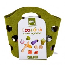 Healthy Vegetables Wooden Playset - Coocook - EurekaKids